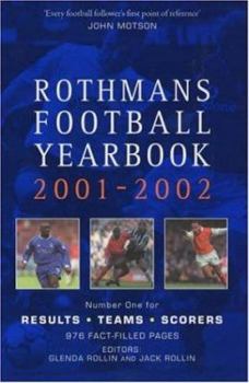 Hardcover Rothman's Football Yearbook 2001-2002 Book