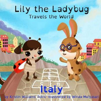 Paperback Lily the Ladybug Travels the World - Italy Book