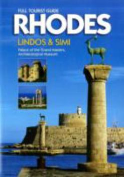 Paperback Full Tourist Guide Rhodes Lindos and Simi Palace of the Gran Book