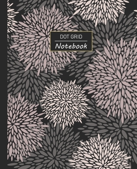 Dot Grid Notebook: Dotted Grid Notebook/Journal | Pastel Paint Burst Dandelion Escape | 100 Pages | 7.5" x 9.25" | Children Kids Girls Teens Women | Perfect For School