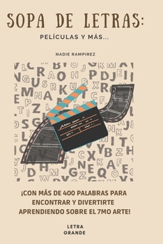 Paperback Sopa de Letras: Películas Y Más... [Spanish] Book