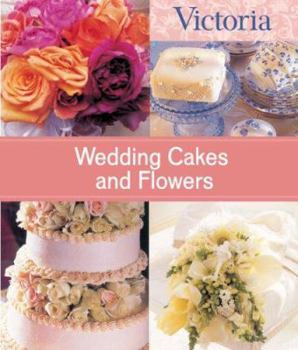 Paperback Wedding Cakes and Flowers Book