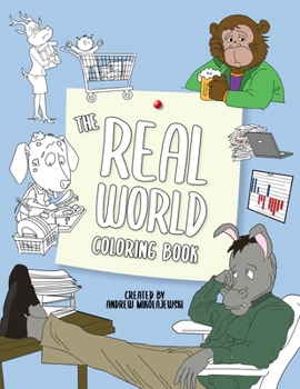 Paperback The Real World Coloring Book