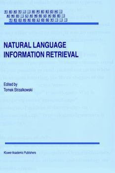 Hardcover Natural Language Information Retrieval Book