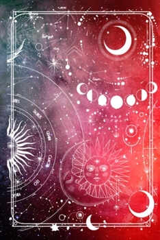 Paperback 2020: Sun Moon Star Galaxy Space Daily Planner Diary Book