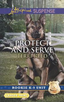 Mass Market Paperback Protect and Serve [Large Print] Book