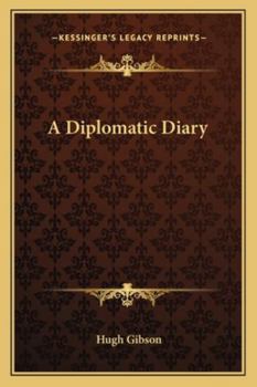 Paperback A Diplomatic Diary Book