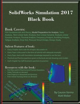 Paperback SolidWorks Simulation 2017 Black Book