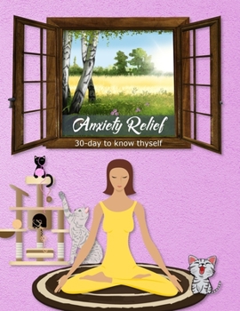 Anxiety Relief 30-day to know thyself: Kittens Pink Cover | Mental & Emotional Wellness Logbook Tracking Journal