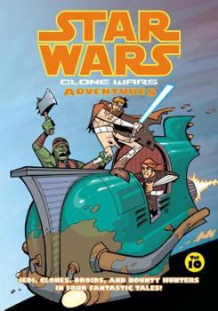 Paperback Clone Wars Adventures: Volume 10 Book