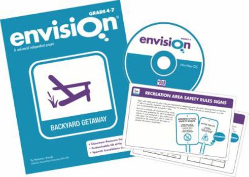 Paperback Envision: Backyard Getaway Book