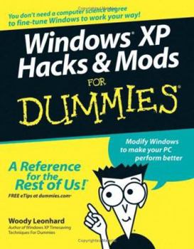 Paperback Windows XP Hacks & Mods for Dummies Book