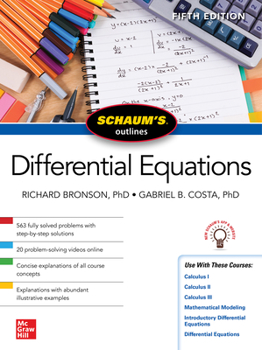 Schaum's Outline of Differential Equations, 3rd edition (Schaum's Outlines) - Book  of the Schaum's Outline
