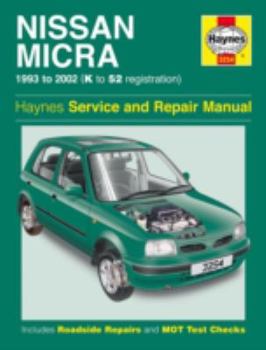 Paperback Nissan Micra 1993 2003 Service Repair Book