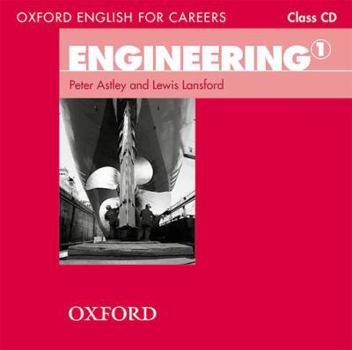 Audio CD Oxford English for Careers Engineering 1 Class Audio CD Book