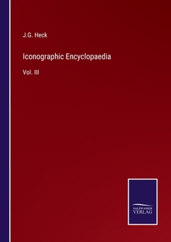 Paperback Iconographic Encyclopaedia: Vol. III Book