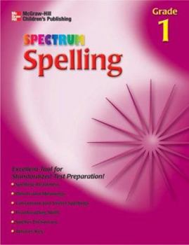Paperback Spectrum Spelling, Grade 1 Book