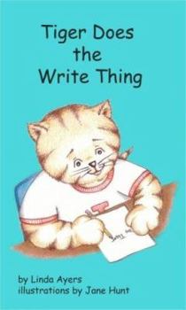 Paperback Tiger Does the Write Thing Book