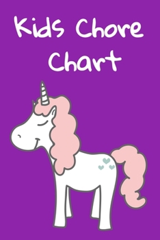 Paperback Kids Chore Chart: Daily And Weekly Responsibilities Tracker Book