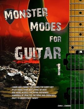 Paperback Monster Modes for Guitar 1 Book