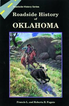 Paperback Roadside History of Oklahoma Book