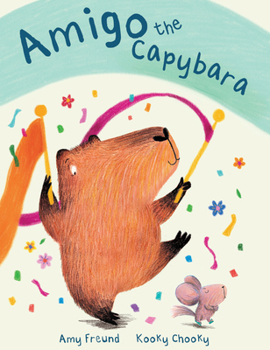 Hardcover Amigo the Capybara Book