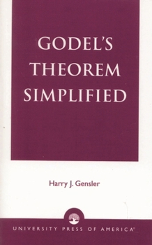 Paperback Godel's Theorem Simplified Book