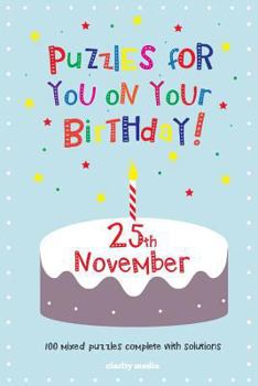 Paperback Puzzles for you on your Birthday - 25th November Book