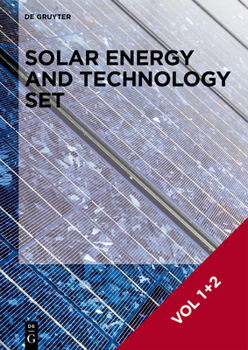 Hardcover Solar Energy and Technology Set Book