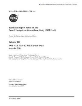 Paperback Boreas Tgb-12 Soil Carbon Data Over the Nsa Book