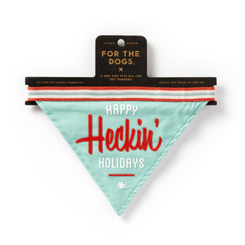 Misc. Happy Heckin' Holidays Dog Bandana Book