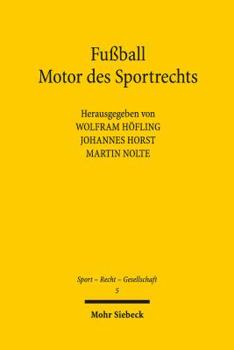 Paperback Fussball - Motor Des Sportrechts [German] Book