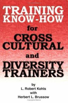 Paperback Training Know-How for Cross-Cultural and Diversity Trainers Book