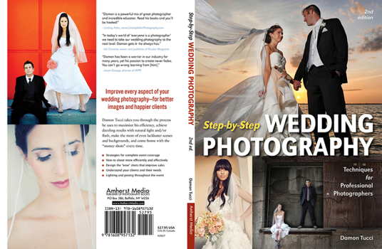 Paperback Step-By-Step Wedding Photography: Techniques for Professional Photographers Book