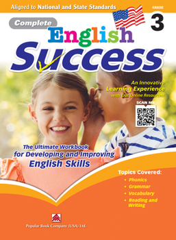 Paperback Complete English Success Grade 3 - Learning Workbook for Third Grade Students - English Language Activity Childrens Book - Aligned to National and Sta Book