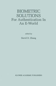 Paperback Biometric Solutions: For Authentication in an E-World Book