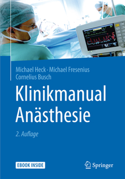 Paperback Klinikmanual Anästhesie [German] Book