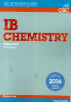 Paperback IB Chemistry HL: 2016+ Exams (OSC IB Revision Guides for the International Baccalaureate Diploma Programme) Book