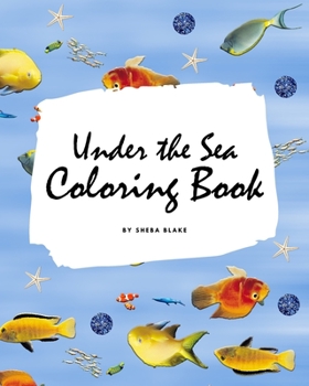 Paperback Under the Sea Coloring Book for Children (8x10 Coloring Book / Activity Book) Book