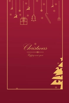 Paperback Christmas: Mery christmas Notebook / Perfect for Party Favors, School Notes, Gifts, Diary, Creative Writing Book