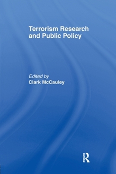 Paperback Terrorism Research and Public Policy Book