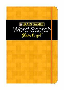 Hardcover Brain Games Word Searches Glam to Go Book