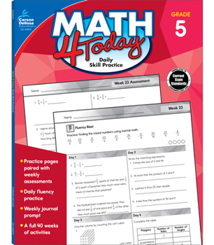 Paperback Math 4 Today, Grade 5 Book