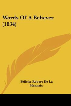 Paperback Words Of A Believer (1834) Book