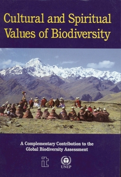 Hardcover Cultural and Spiritual Values of Biodiversity Book
