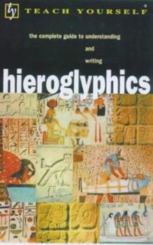 Paperback Hieroglyphics (Teach Yourself) Book