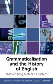 Hardcover Grammaticalization and the History of English Book