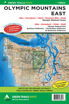 Loose Leaf Olympic Mountains East, Wa No. 168sx Book