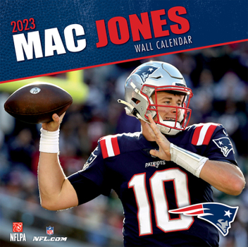 Calendar New England Patriots Mac Jones 2023 12x12 Player Wall Calendar Book