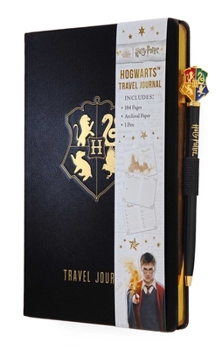 Hardcover Harry Potter: Hogwarts Travel Journal with Pen [With Pens/Pencils] Book